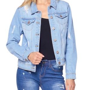 Light Wash Jean Jacket